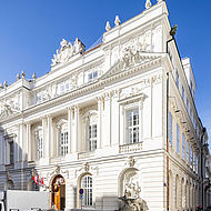 Das Gebäude der Österreichischen Akademie der Wissenschaften in Wien